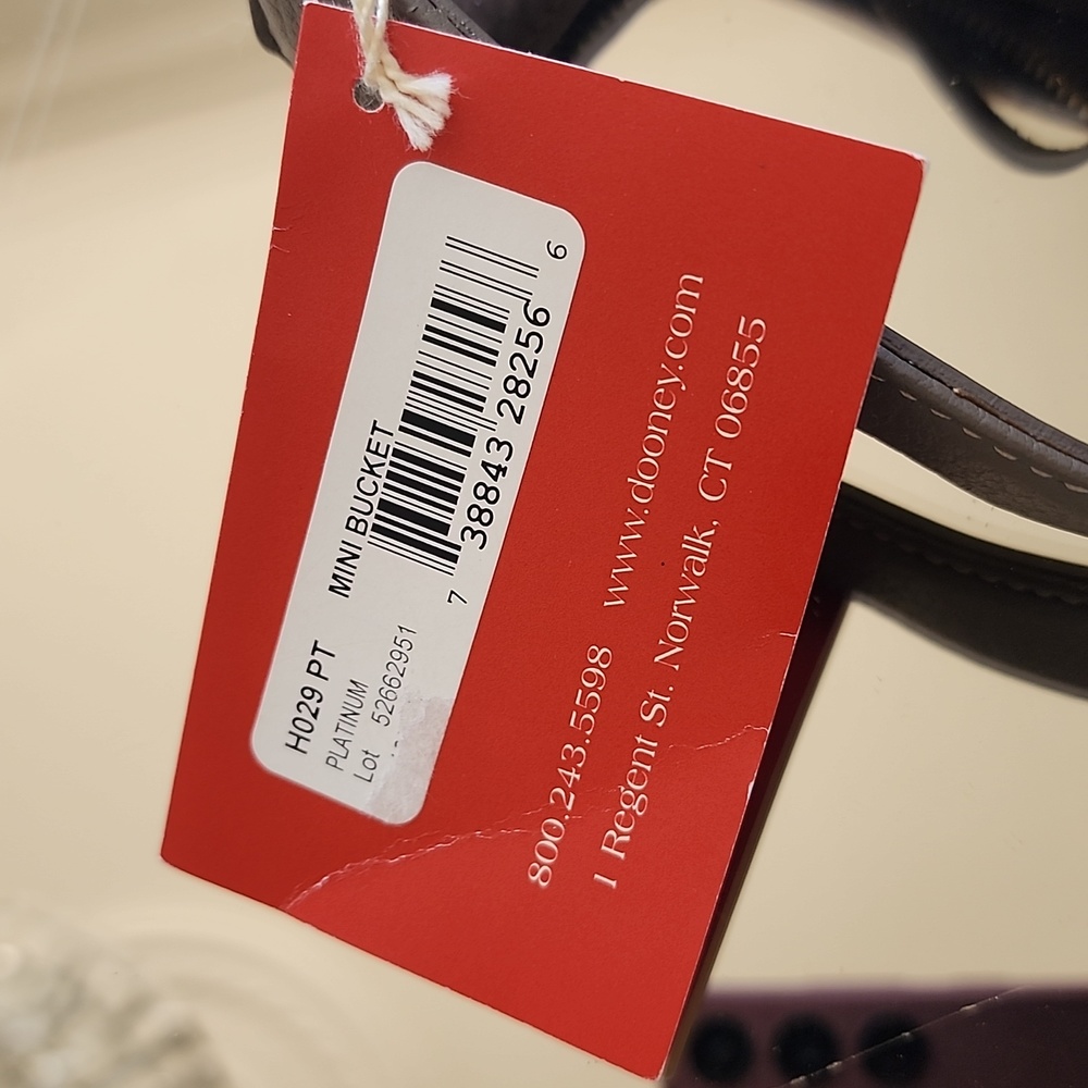 Dooney & Bourke Mini Bucket Bag, New! - Picture 6 of 12